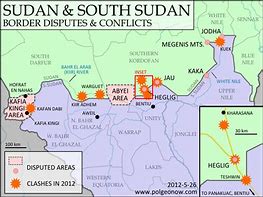 Image result for South Sudan Conflict Map