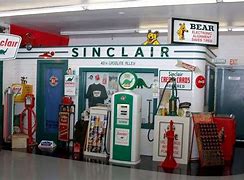 Image result for Vintage Gas Station Decor