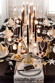 Image result for New Year's Eve Table