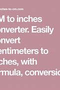 Image result for 125 Cm to Inches