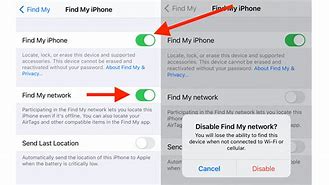 Image result for Turning Off Find My iPhone