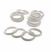 Image result for Round Plastic Shower Curtain Rings