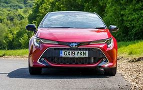 Image result for Red Corolla 2019 Excel Estate