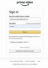 Image result for Amazon Prime Movies Login My Account