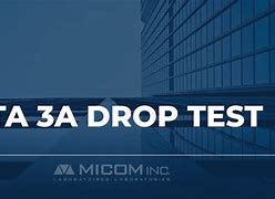 Image result for Ista Drop Test