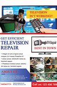 Image result for TV Repair Poster