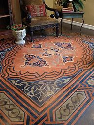 Image result for Painted Floor Stencil Patterns