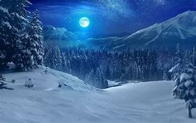 Image result for Beautiful Dark Forest Moon