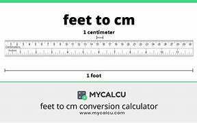 Image result for 5 Feet Is Equal to How Many Cm