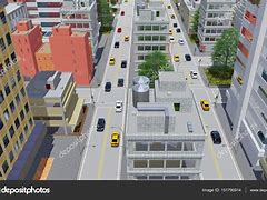Image result for Aerial View Cartoon Street Market