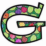 Image result for Colorful Letter G