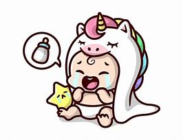 Image result for Baby White Unicorn