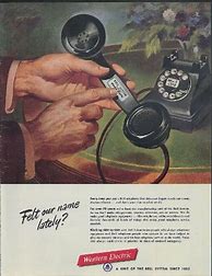 Image result for Vintage Telephone Ads