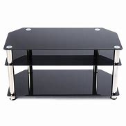 Image result for Glass Chrome TV Stand