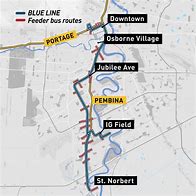 Image result for Winnipeg Rapid Transit Map