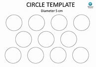 Image result for 5 Inch Circle Template Free