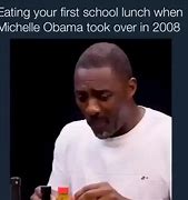 Image result for Michelle Obama Lunch Meme