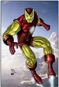 Image result for Iron Man Old Suit Art