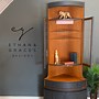 Image result for Grey Drinks Cabinet