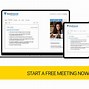 Image result for Mobile Web Meeting Layout