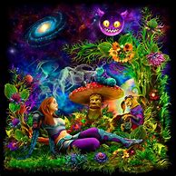 Image result for Alice and Wonderland Aesthetic Trippy