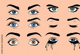 Image result for Cartoon Image Close Eyes Lady