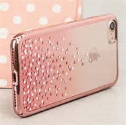 Image result for Rose Gold Glitter with Mirror iPhone 8 Plus Case