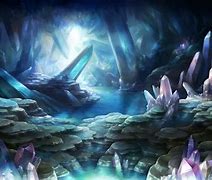 Image result for Anime Crystal Cave