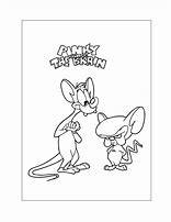 Image result for Pinky and the Brain Coloring Pages