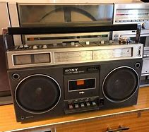 Image result for Old Sony Boombox