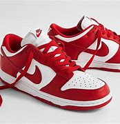 Image result for Nike SB Dunk Red and Black High
