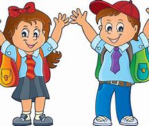 Image result for Kids Going Back to School Clip Art