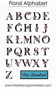 Image result for Cricut Monogram Letters