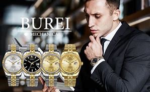 Image result for Gold Mesh Men's Watch