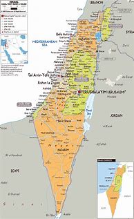 Image result for Israel Map Zoom Out