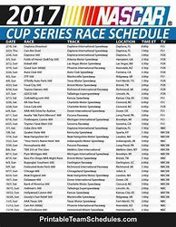 Image result for NASCAR Season Schedule