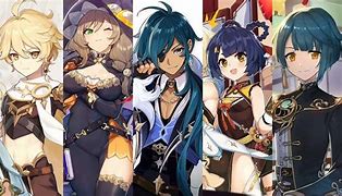 Image result for Genshin Impact Characters Pictures