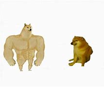 Image result for Strong and Weak Doge Meme Template