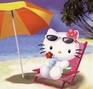 Image result for Hello Kitty Summer Wallpaper