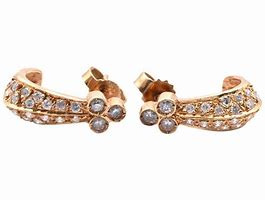 Image result for 18K Diamond Fish Hook Clasp