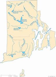 Image result for Rhode Island River Map