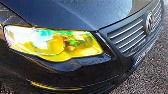 Image result for Volkswagen Eos Yellow Headlight Tint