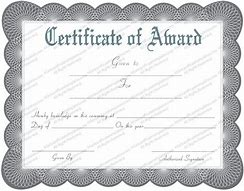 Image result for Excellence Award Certificate Template