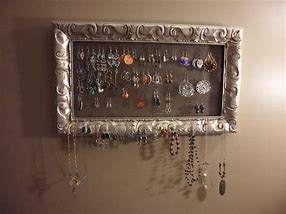 Image result for Necklace Organizer Hanging