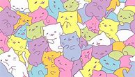 Image result for Pastel Cat Wallpaper