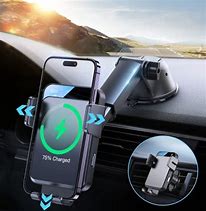 Image result for Cell Phone Car Mount Wireless Charger