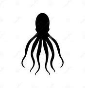 Image result for Squid Silhouette