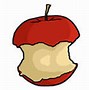 Image result for Small Apple Core Cartoon