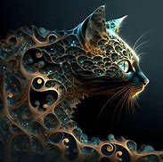 Image result for Fractal Purple Cat