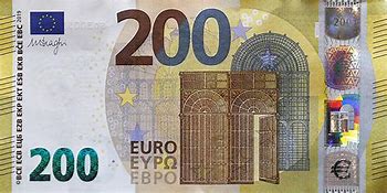 Image result for New 200 Euro Note